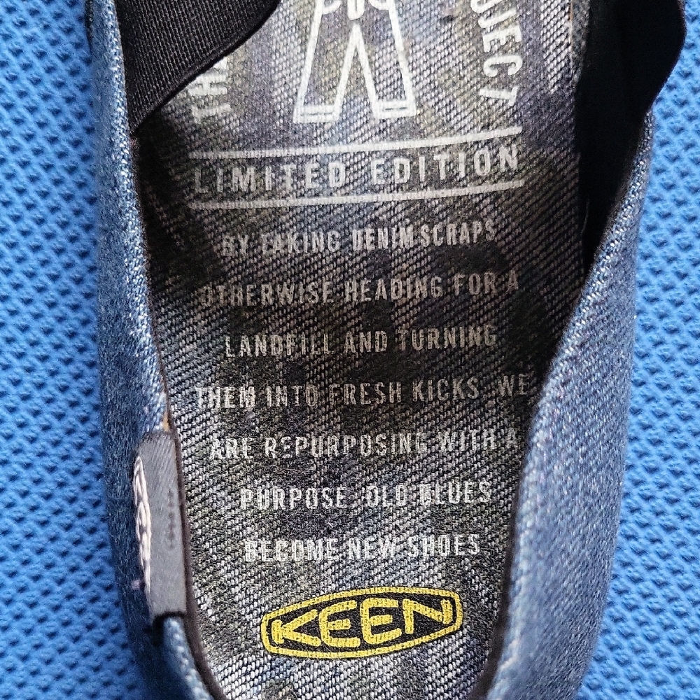 Keen Women's Casual Blue Loafers - Picture 8 of 8